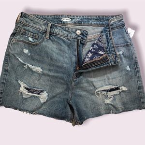 Old Navy Distressed Cut Offs